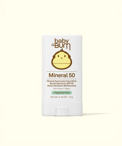 Baby Bum Mineral SPF 50 Sunscreen Face Stick