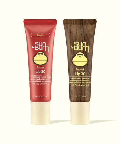 Lip 30 Duo: Clear + Bonfire