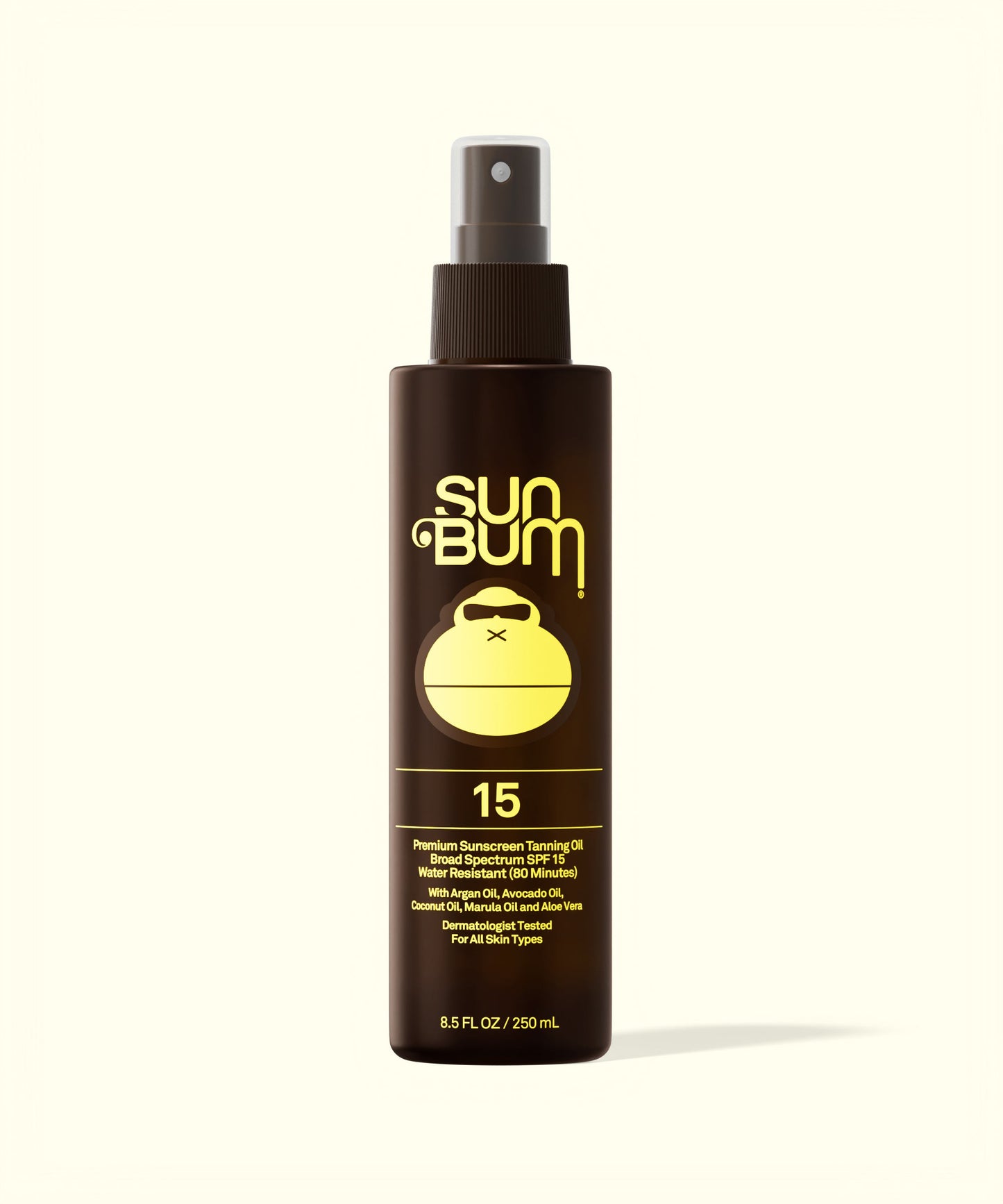 SPF 15 Sunscreen Tanning Oil
